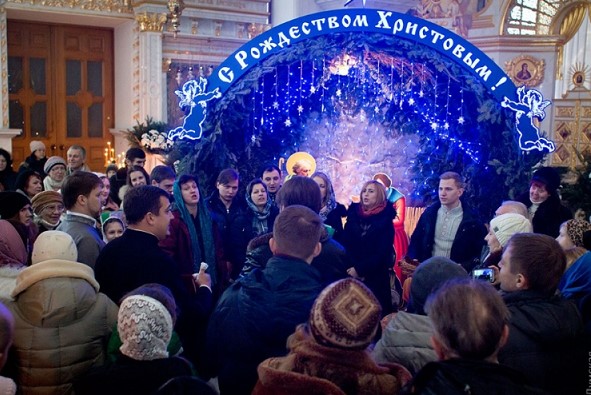 праздник рождества в Одессе